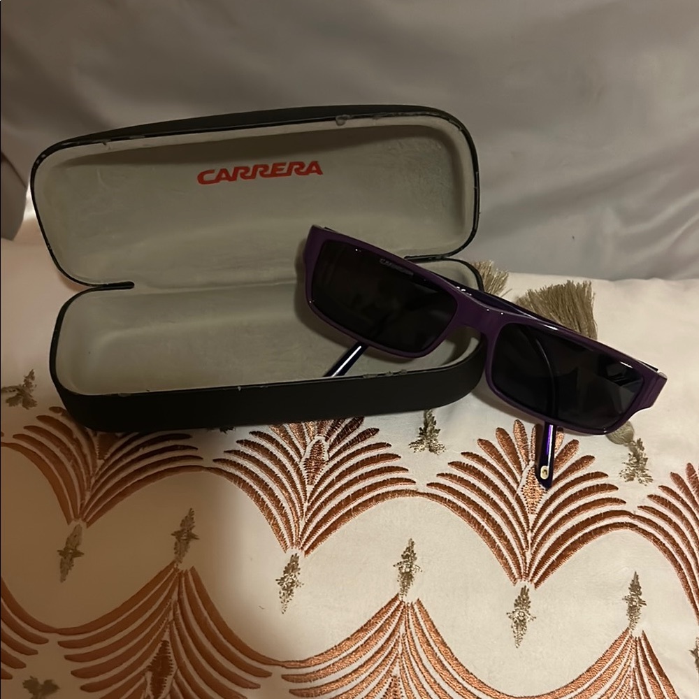 Carrera Purple Sunglasses with Case